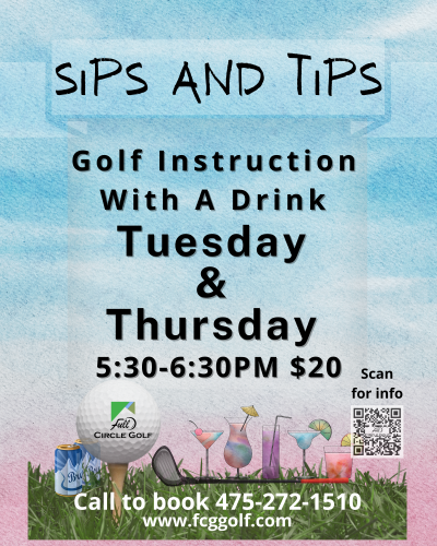 Sip and Tips Golf Event From Full Circle Golf in Berlin CT